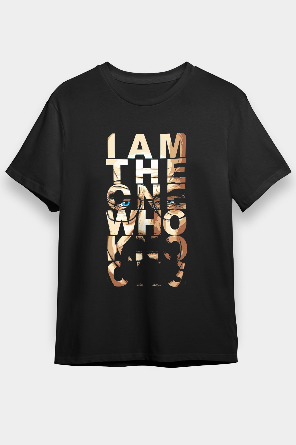 Breaking Bad Heisenberg Siyah Unisex Tişört T-Shirt