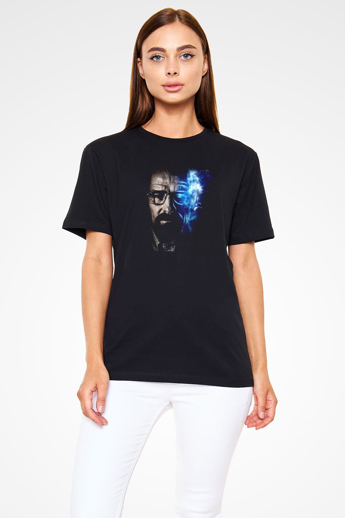 Breaking Bad Heisenberg Siyah Unisex Tişört T-Shirt