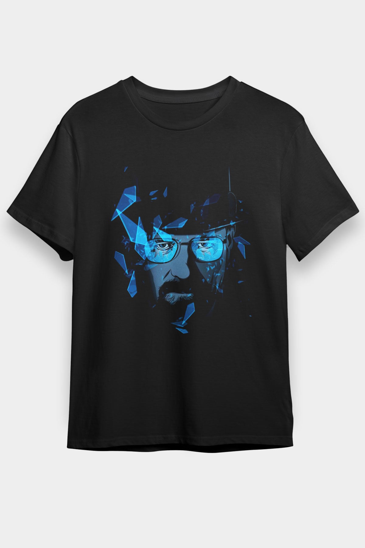 Breaking Bad Heisenberg Siyah Unisex Tişört T-Shirt