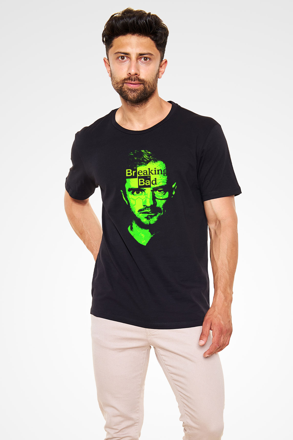 Breaking Bad Heisenberg Siyah Unisex Tişört T-Shirt