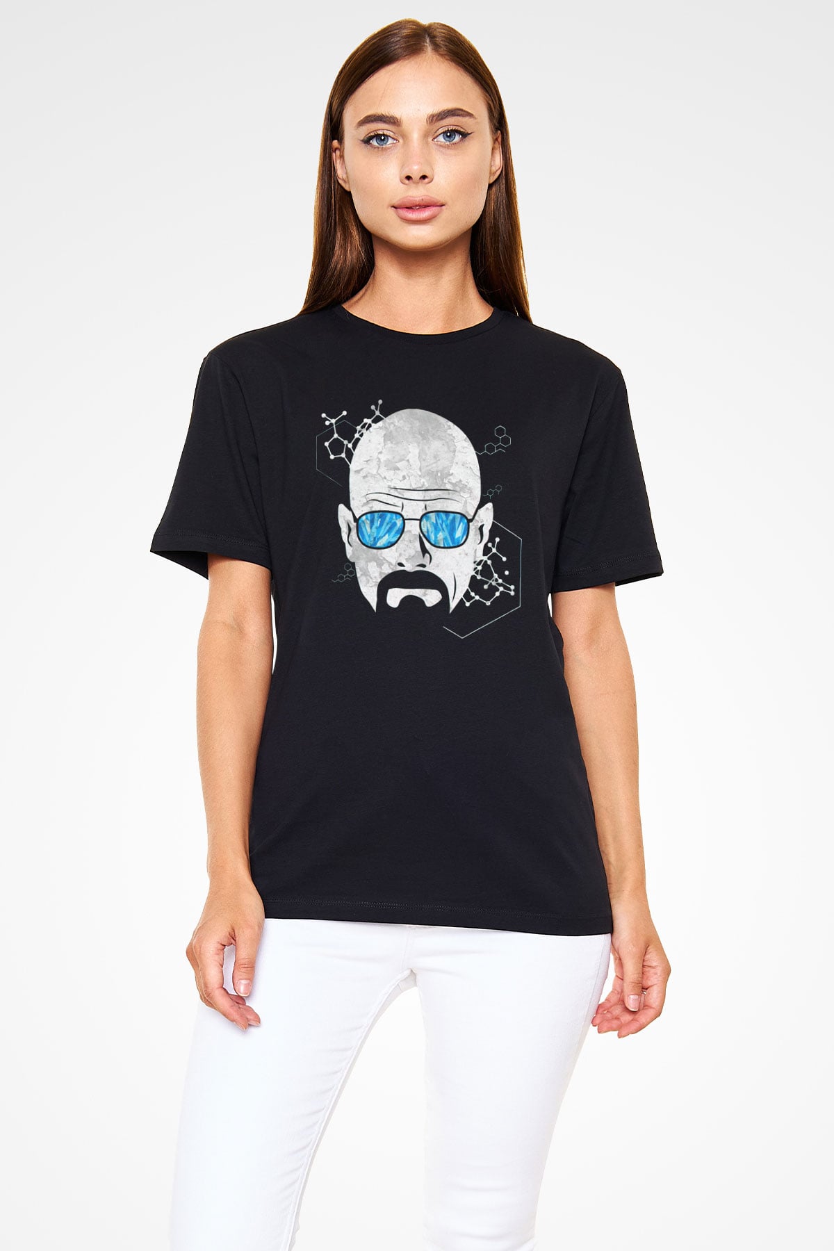Breaking Bad Heisenberg Siyah Unisex Tişört T-Shirt
