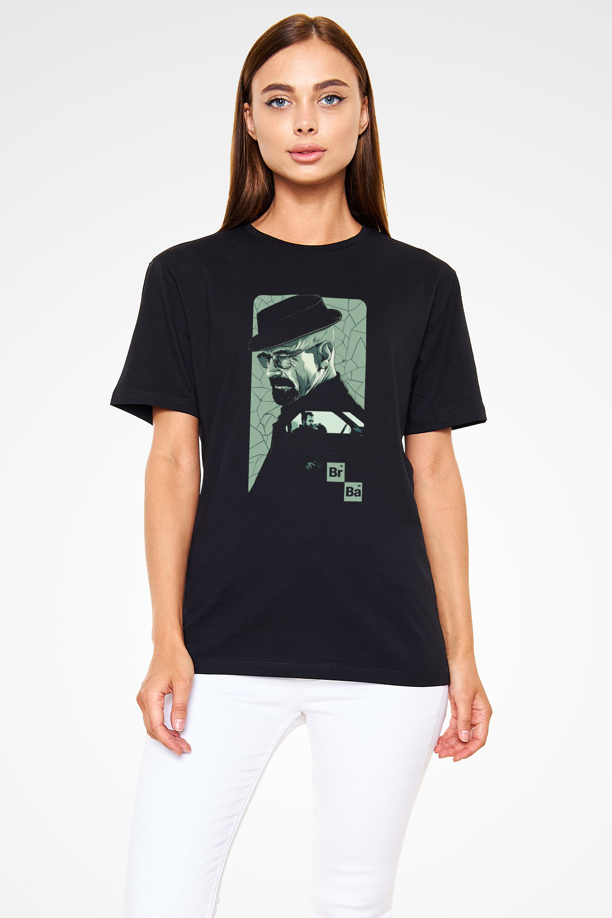 Breaking Bad Heisenberg Siyah Unisex Tişört T-Shirt