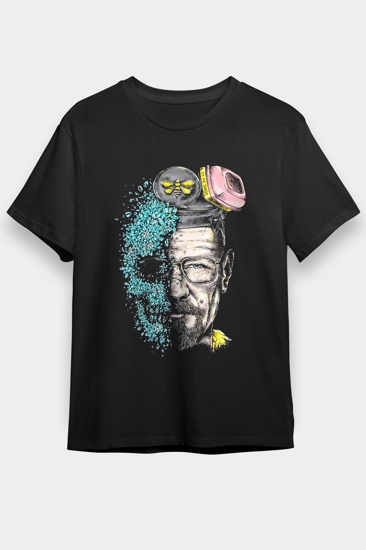 Breaking Bad Heisenberg Siyah Unisex Tişört T-Shirt