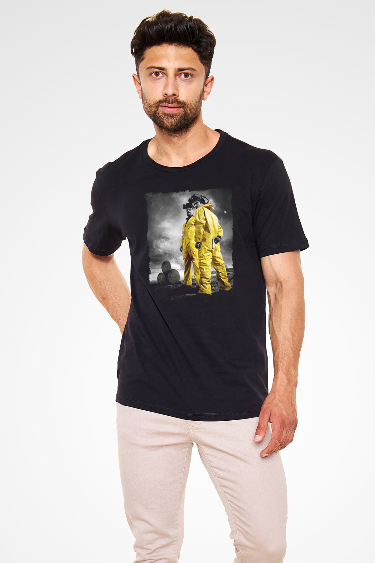 Breaking Bad Heisenberg Siyah Unisex Tişört T-Shirt