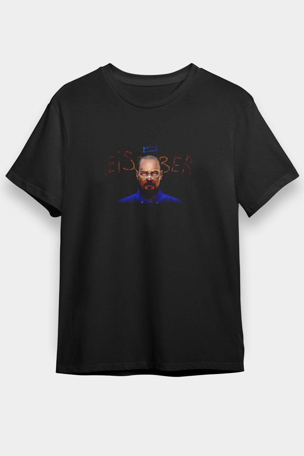 Breaking Bad Heisenberg Siyah Unisex Tişört T-Shirt