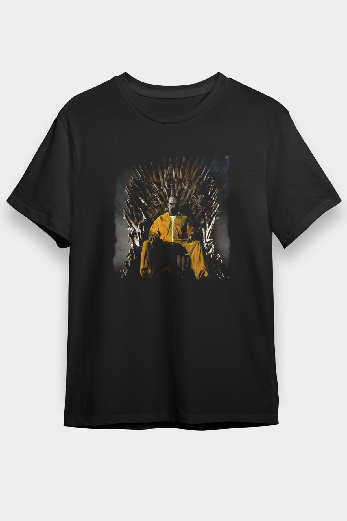 Breaking Bad Heisenberg Siyah Unisex Tişört T-Shirt