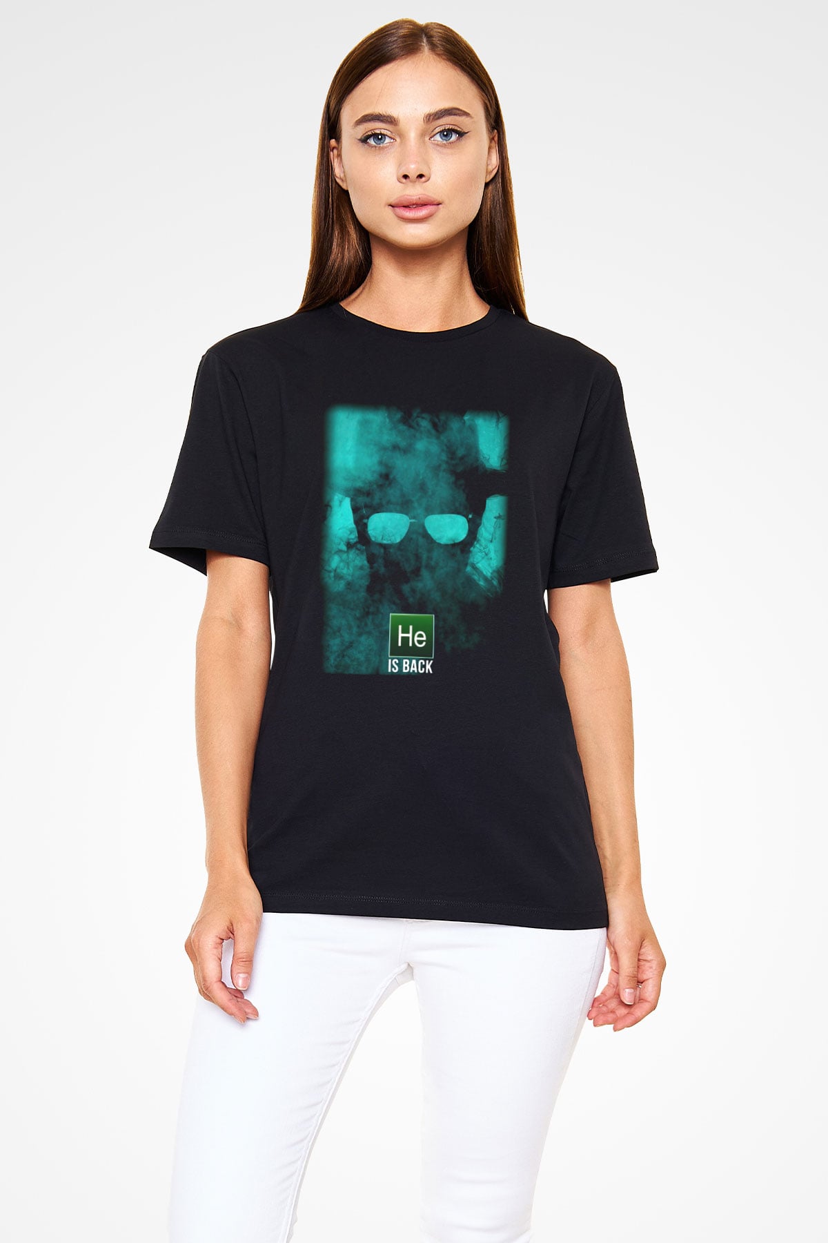 Breaking Bad Heisenberg Siyah Unisex Tişört T-Shirt