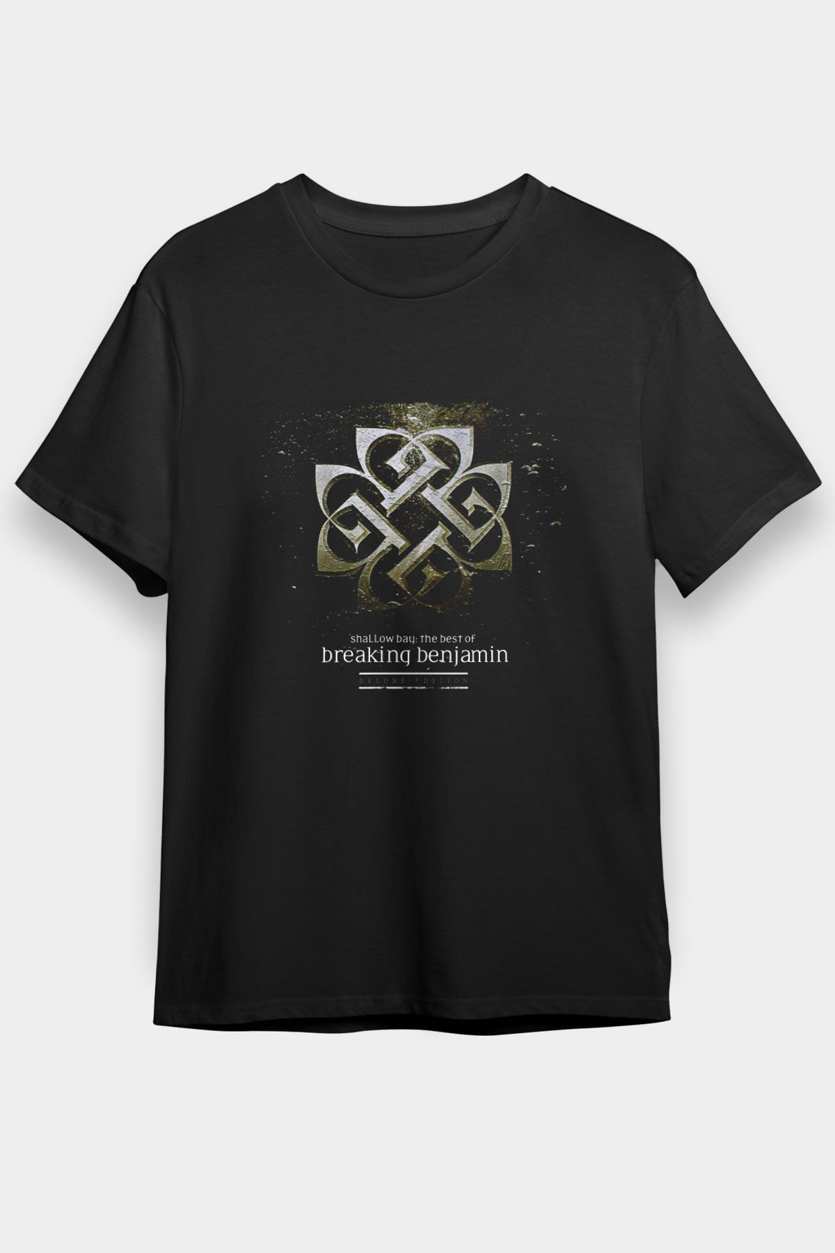 Breaking Benjamin Baskılı Unisex Siyah Tişört
