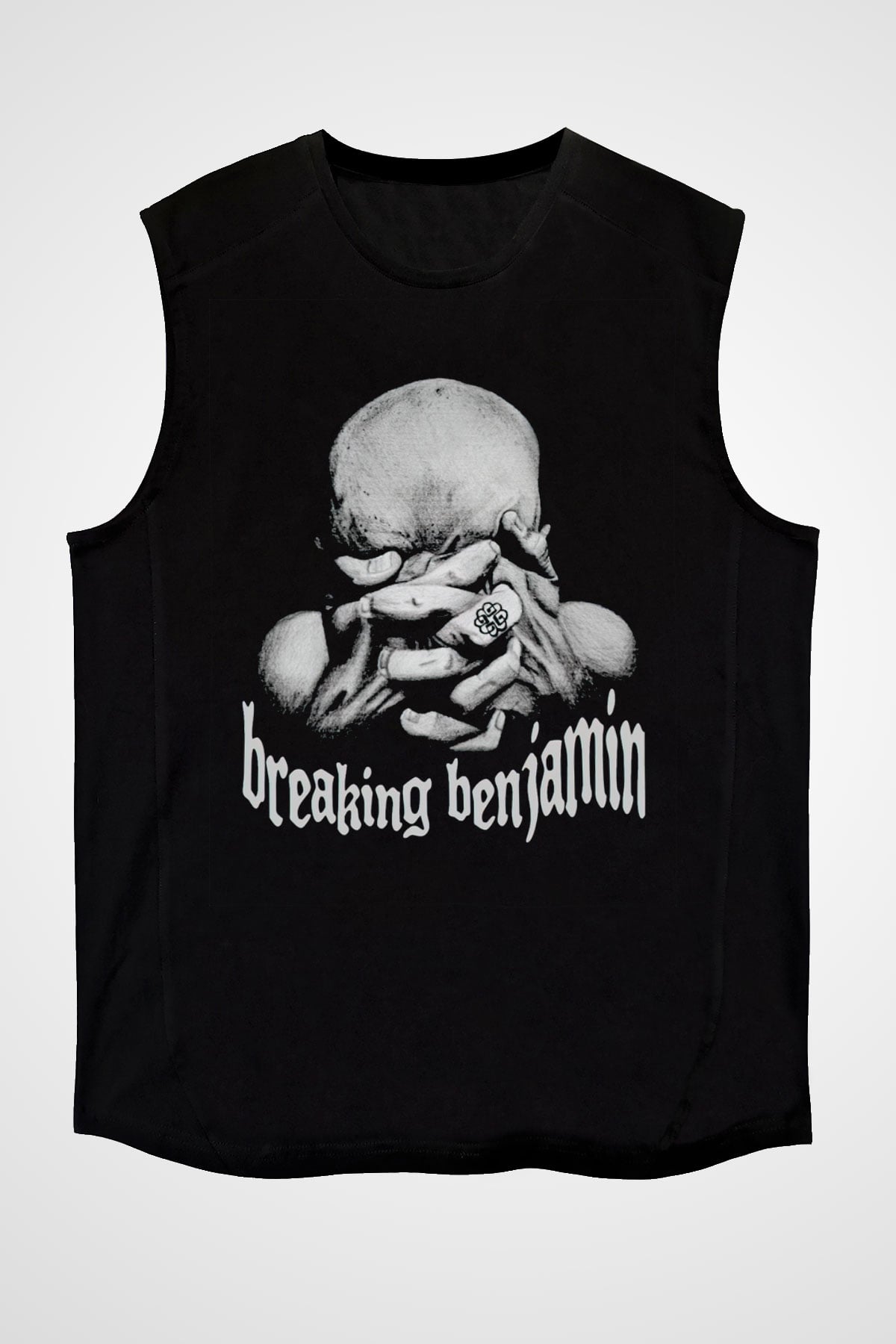 Breaking Benjamin Siyah Unisex Kolsuz Tişört