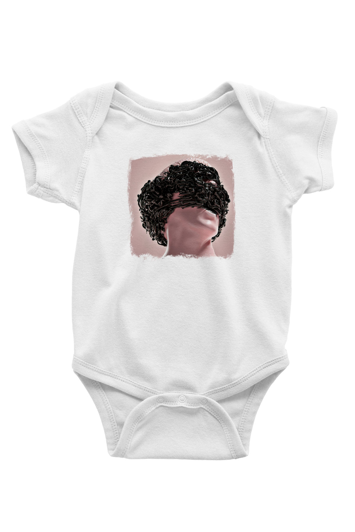 Bring Me the Horizon Baskılı Unisex Beyaz Bebek Body - Zıbın