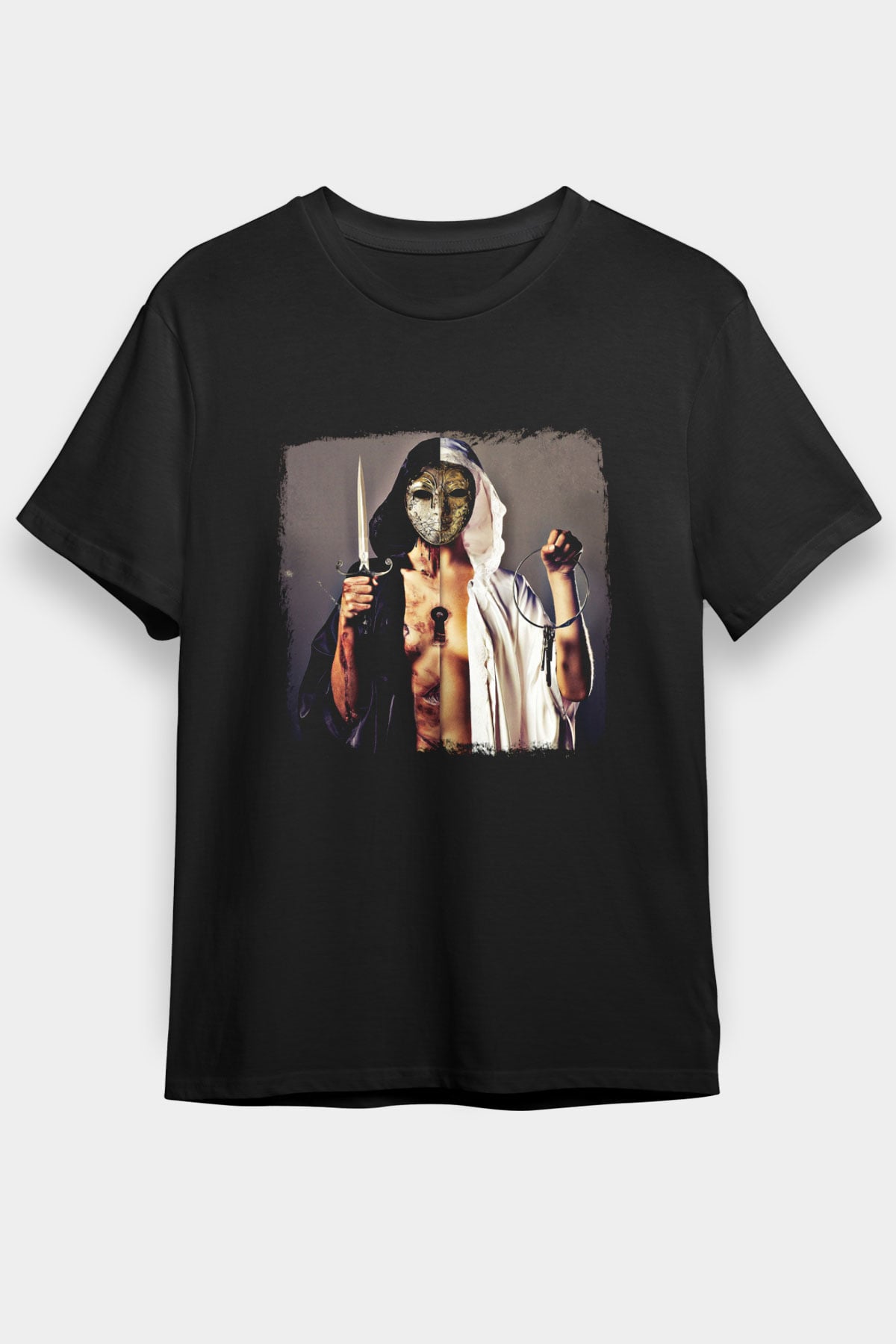 Bring Me the Horizon Baskılı Unisex Siyah Tişört