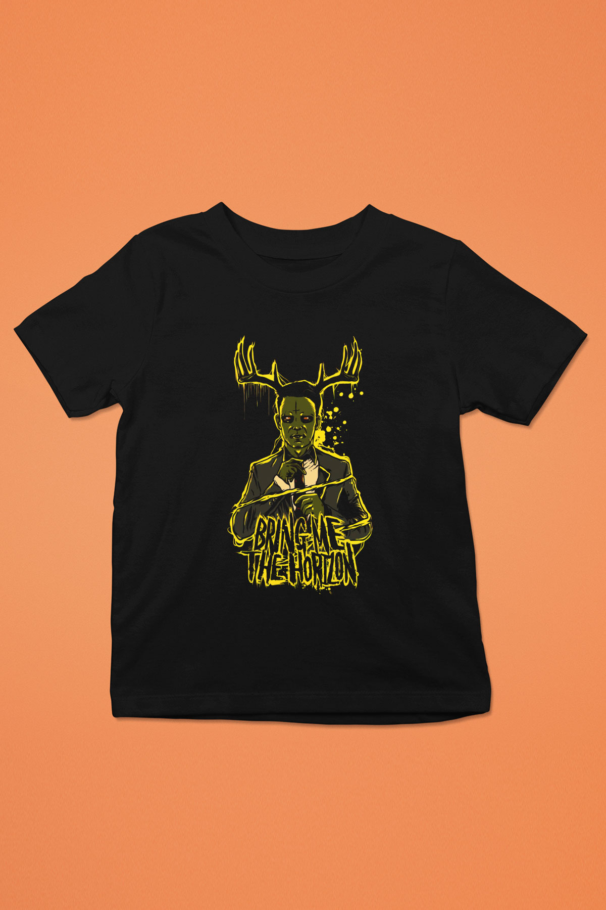Bring Me the Horizon Siyah Unisex Çocuk Tişört
