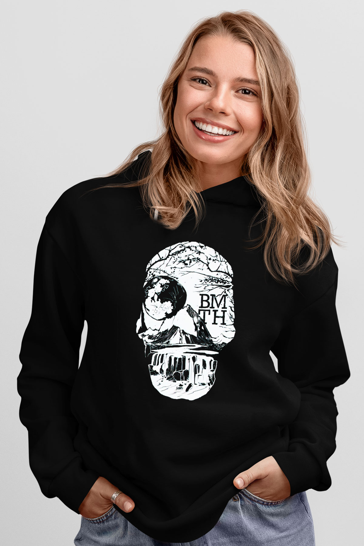 Bring Me the Horizon Siyah Unisex Hoodie
