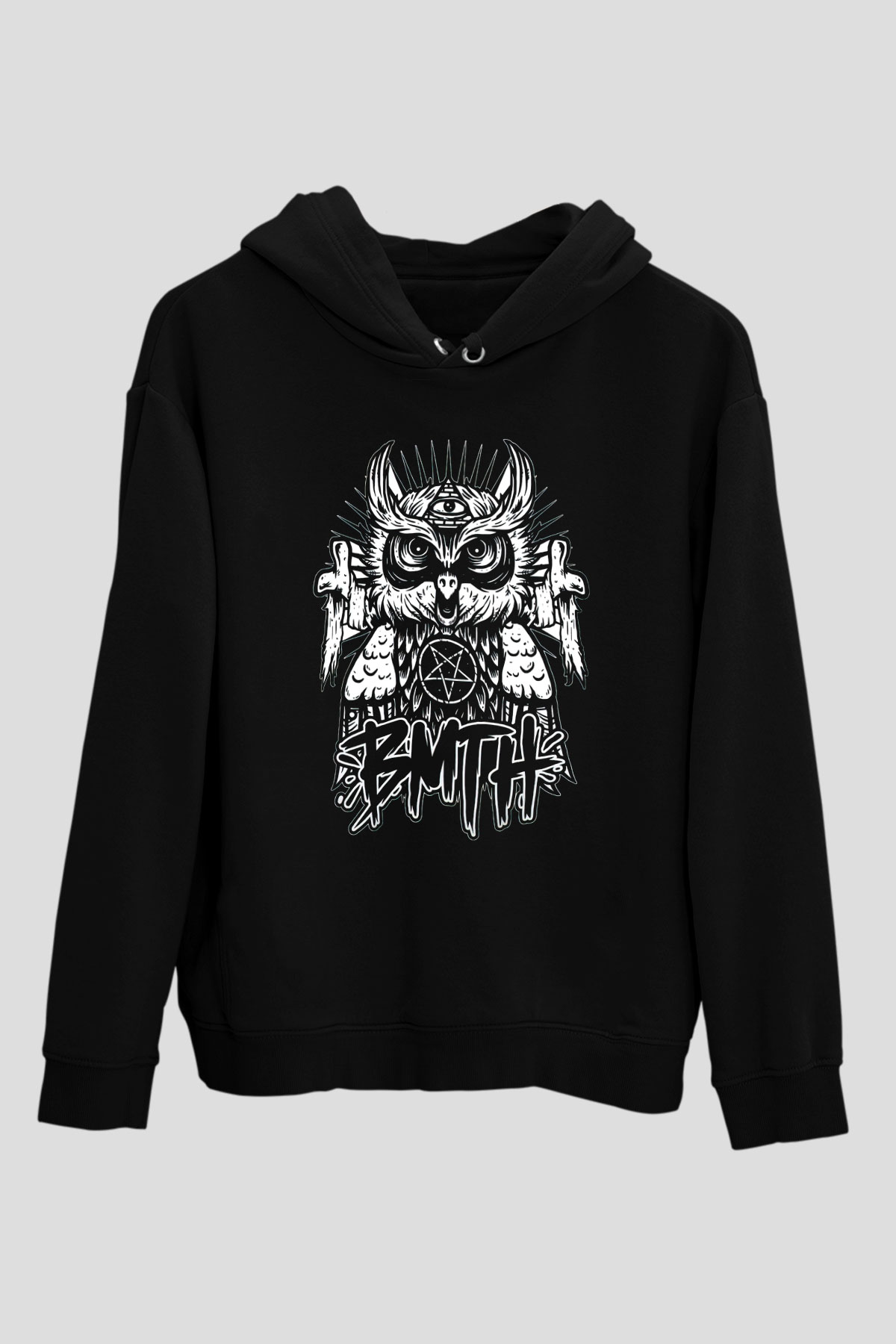 Bring Me the Horizon Siyah Unisex Hoodie