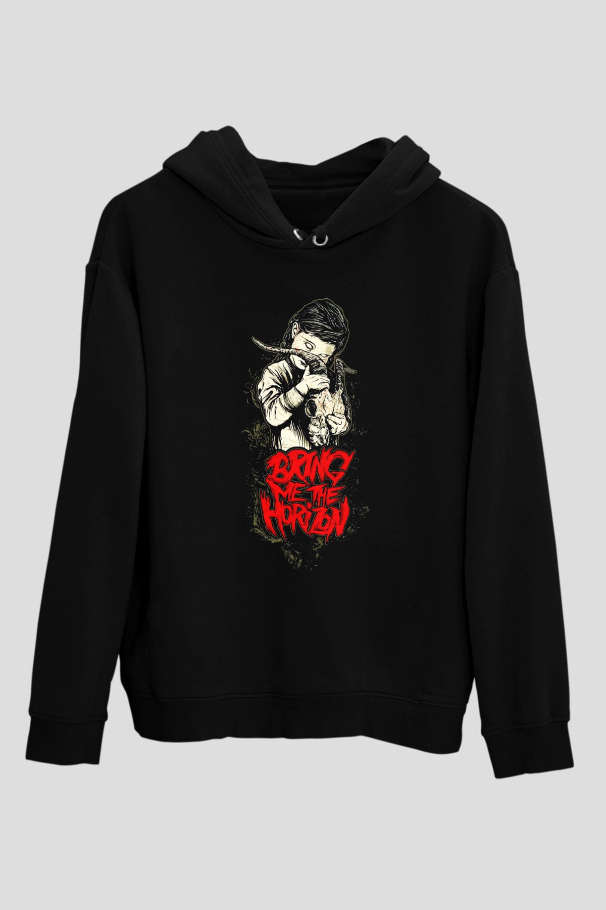 Bring Me the Horizon Siyah Unisex Hoodie