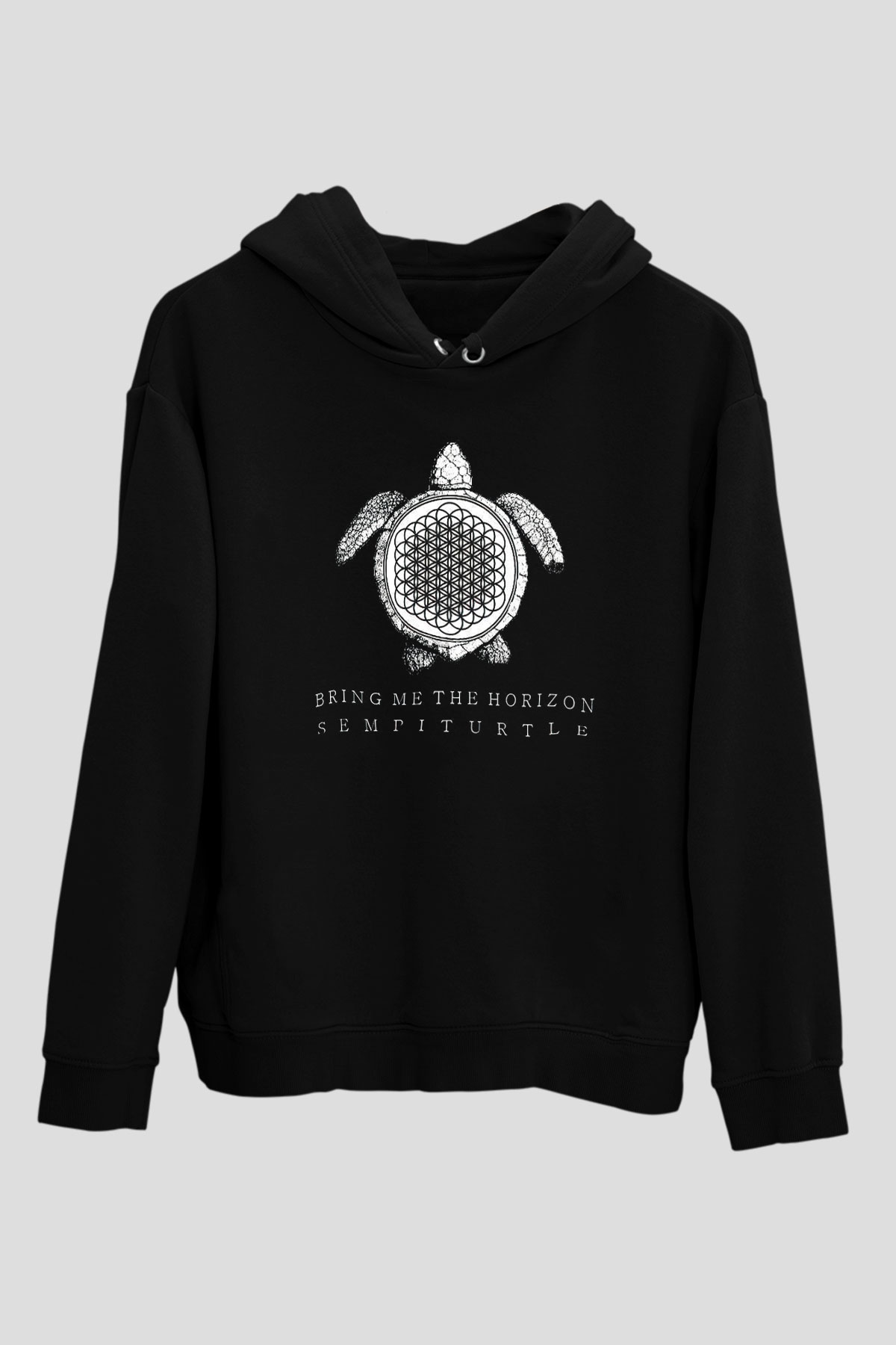 Bring Me the Horizon Siyah Unisex Kapüşonlu Sweatshirt