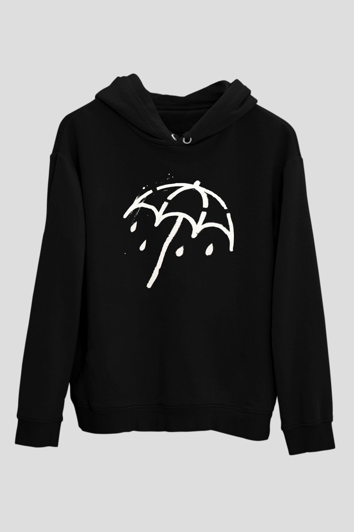 Bring Me the Horizon Siyah Unisex Kapüşonlu Sweatshirt