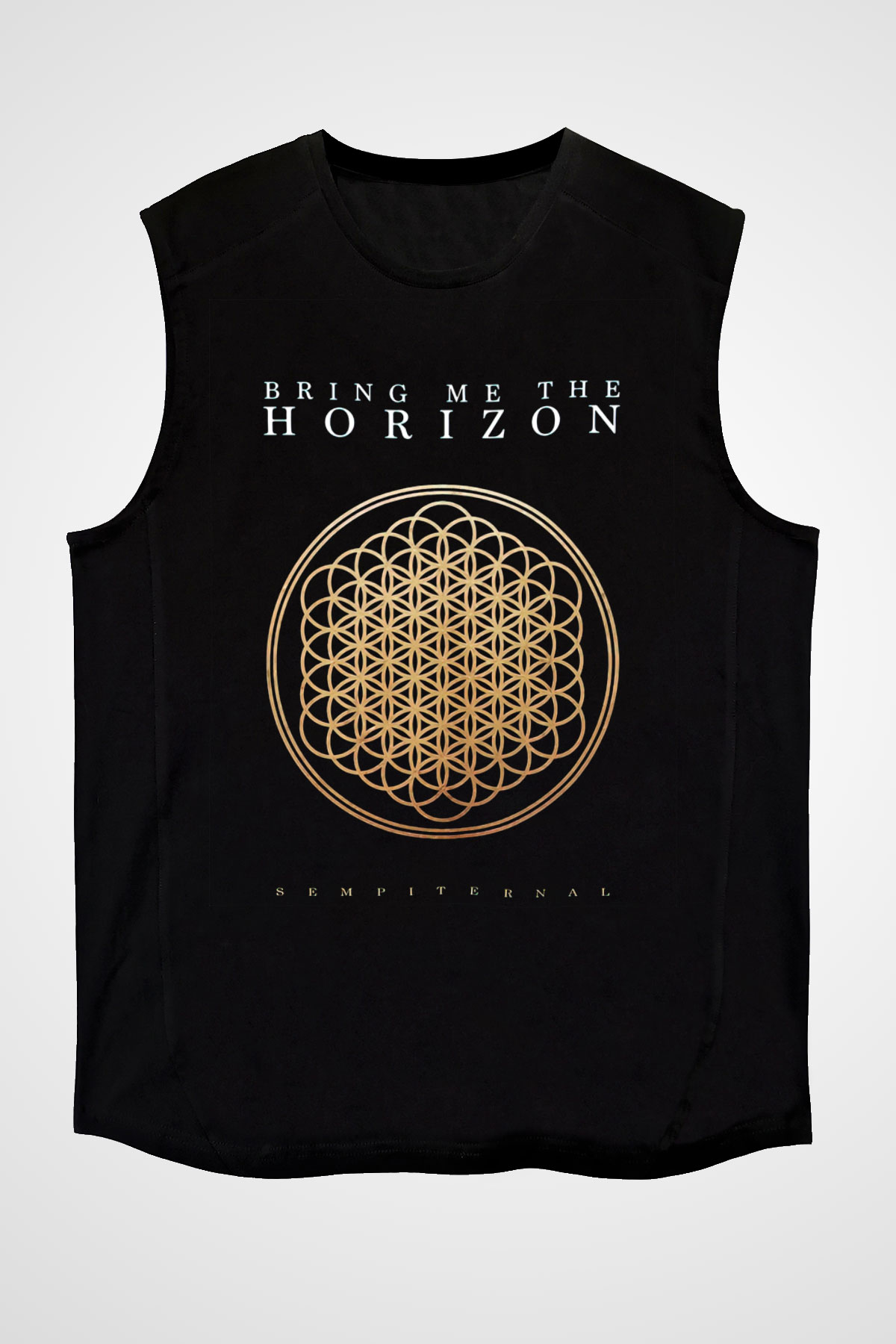Bring Me the Horizon Siyah Unisex Kolsuz Tişört
