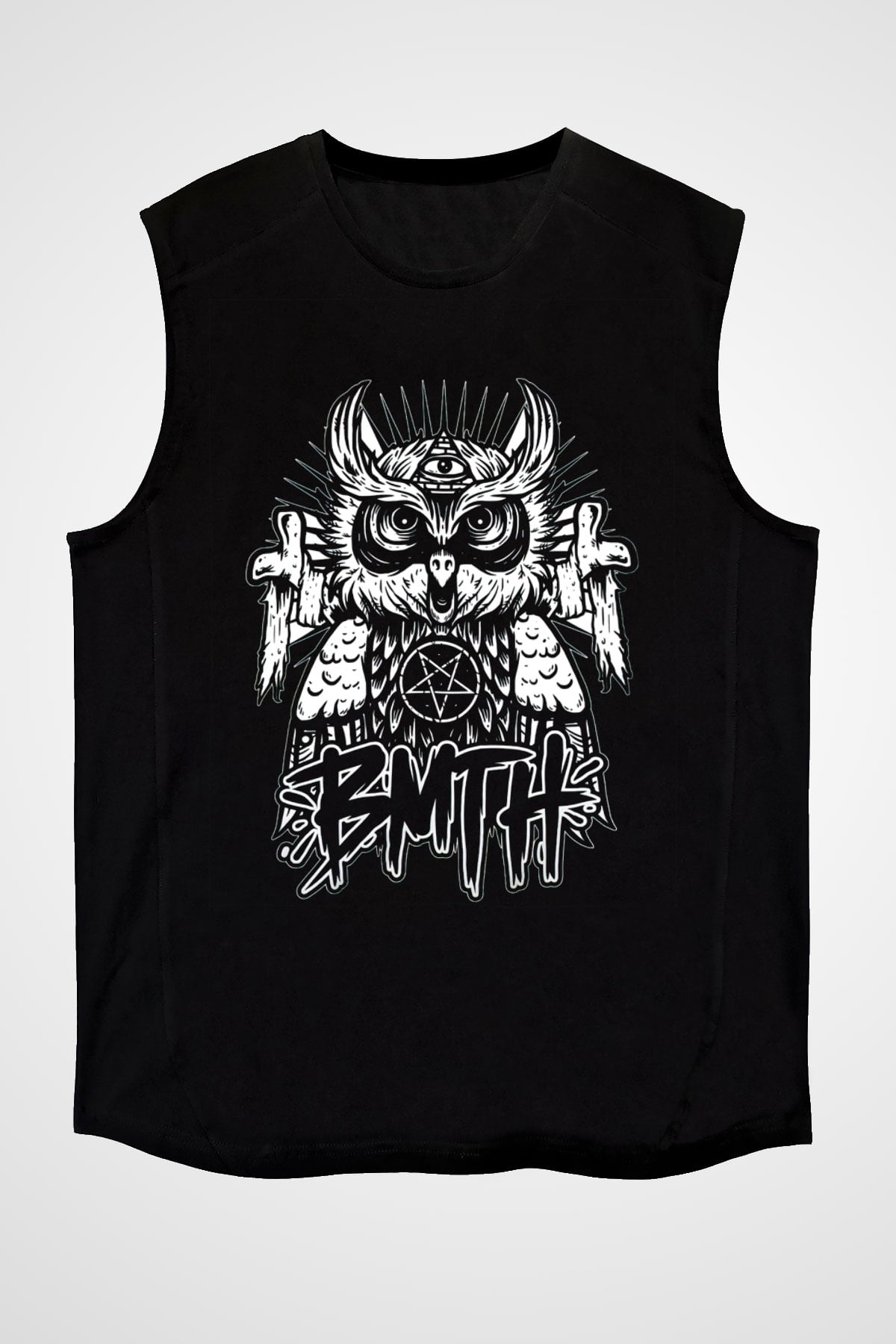 Bring Me the Horizon Siyah Unisex Kolsuz Tişört