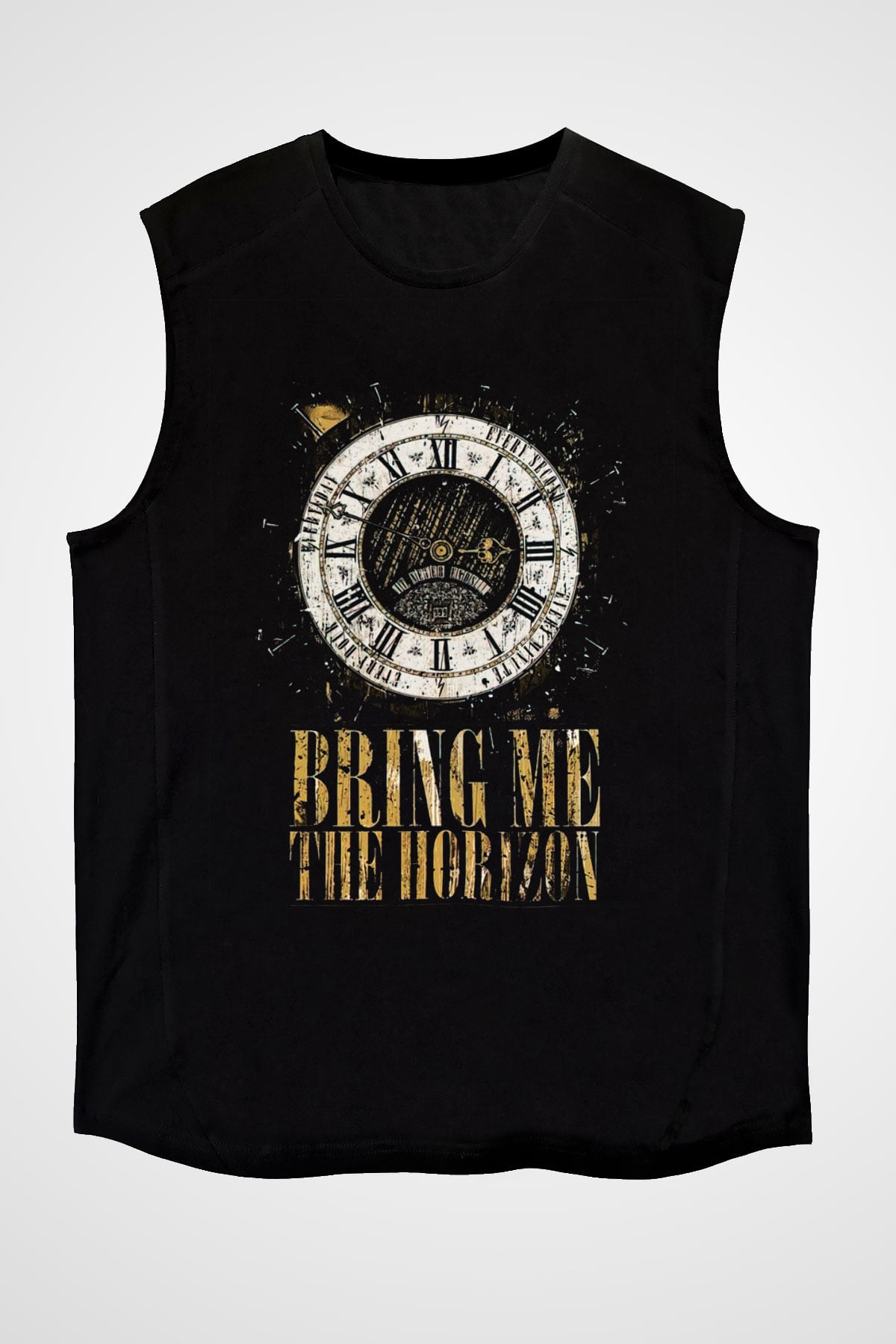 Bring Me the Horizon Siyah Unisex Kolsuz Tişört
