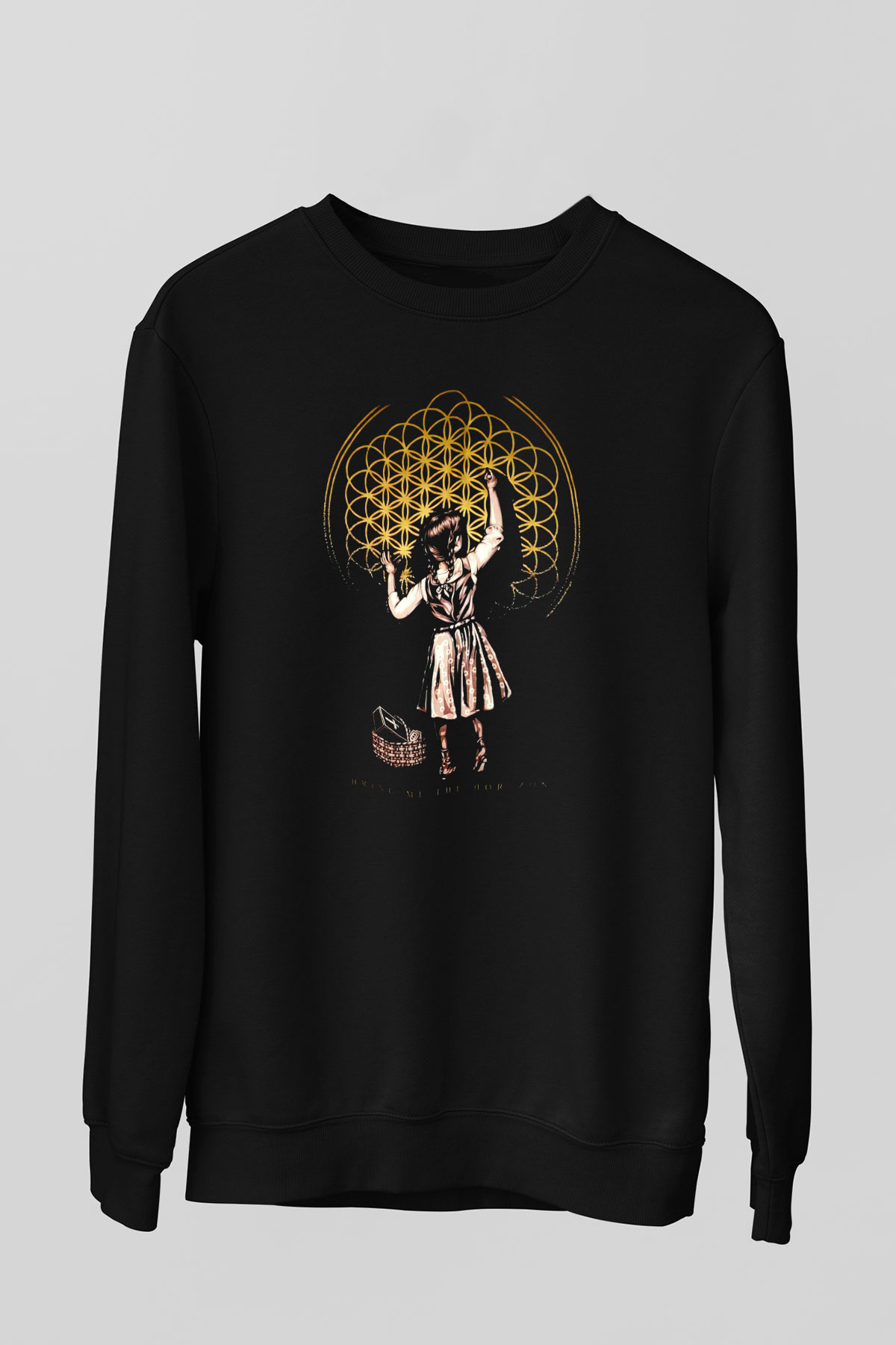 Bring Me the Horizon Siyah Unisex Sweatshirt