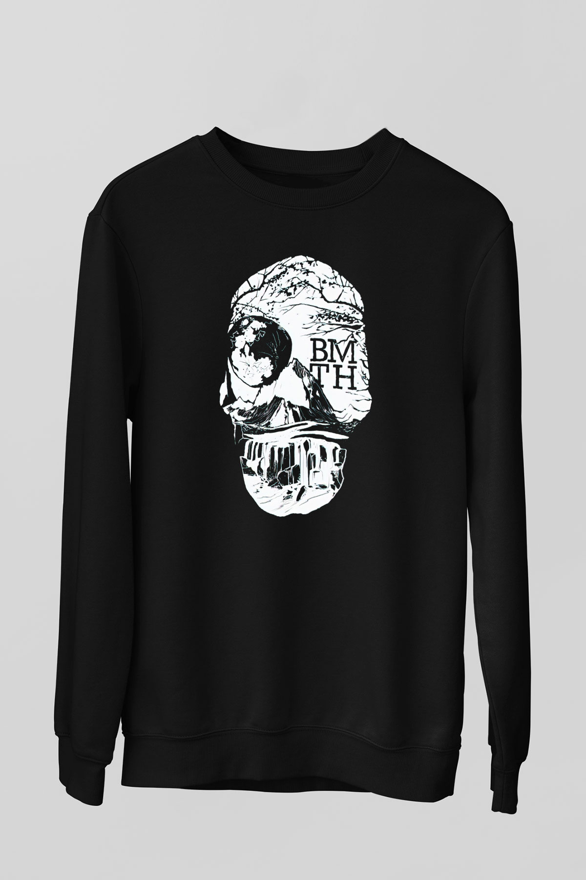Bring Me the Horizon Siyah Unisex Sweatshirt