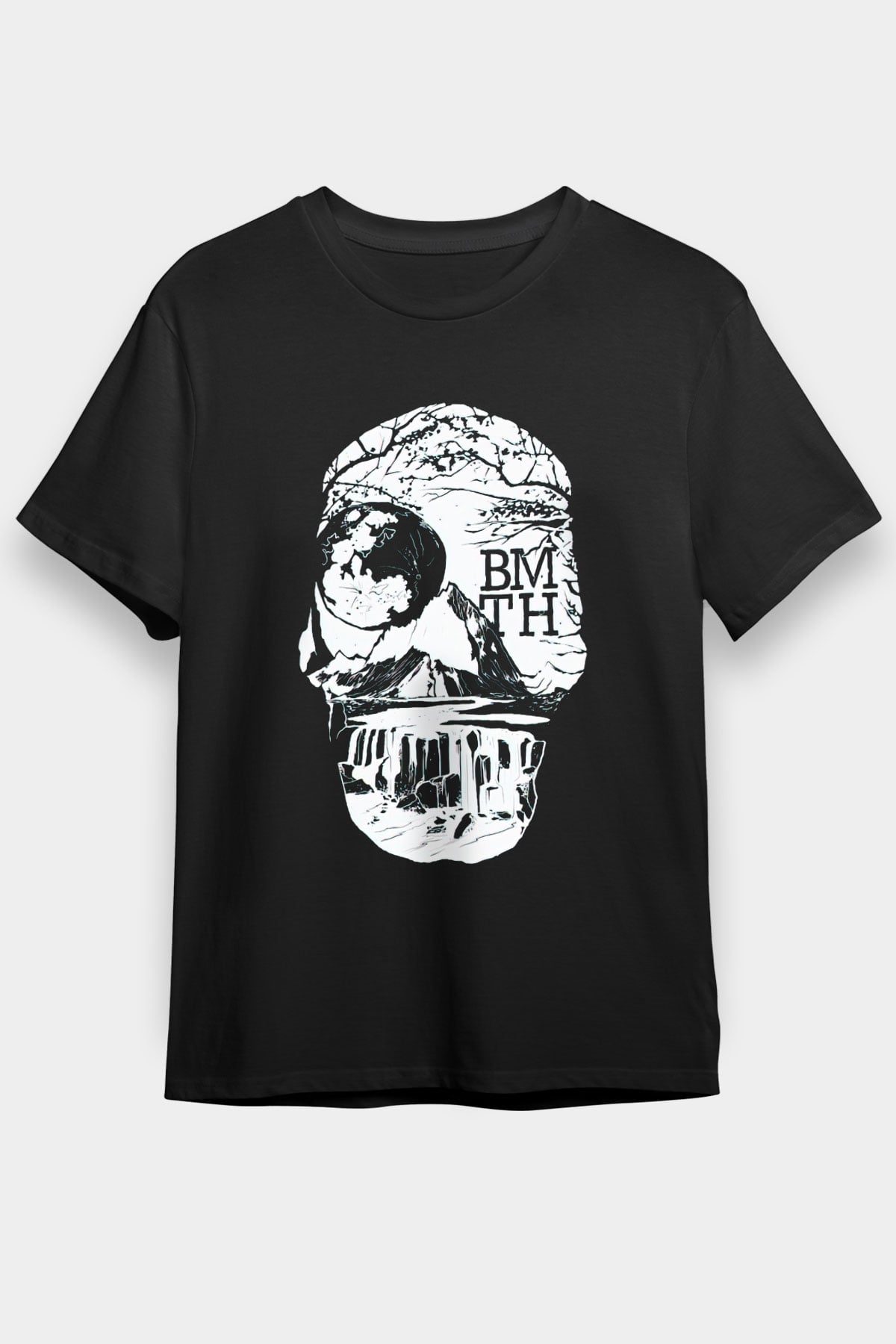 Bring Me the Horizon Siyah Unisex Tişört T-Shirt - TişörtFabrikası
