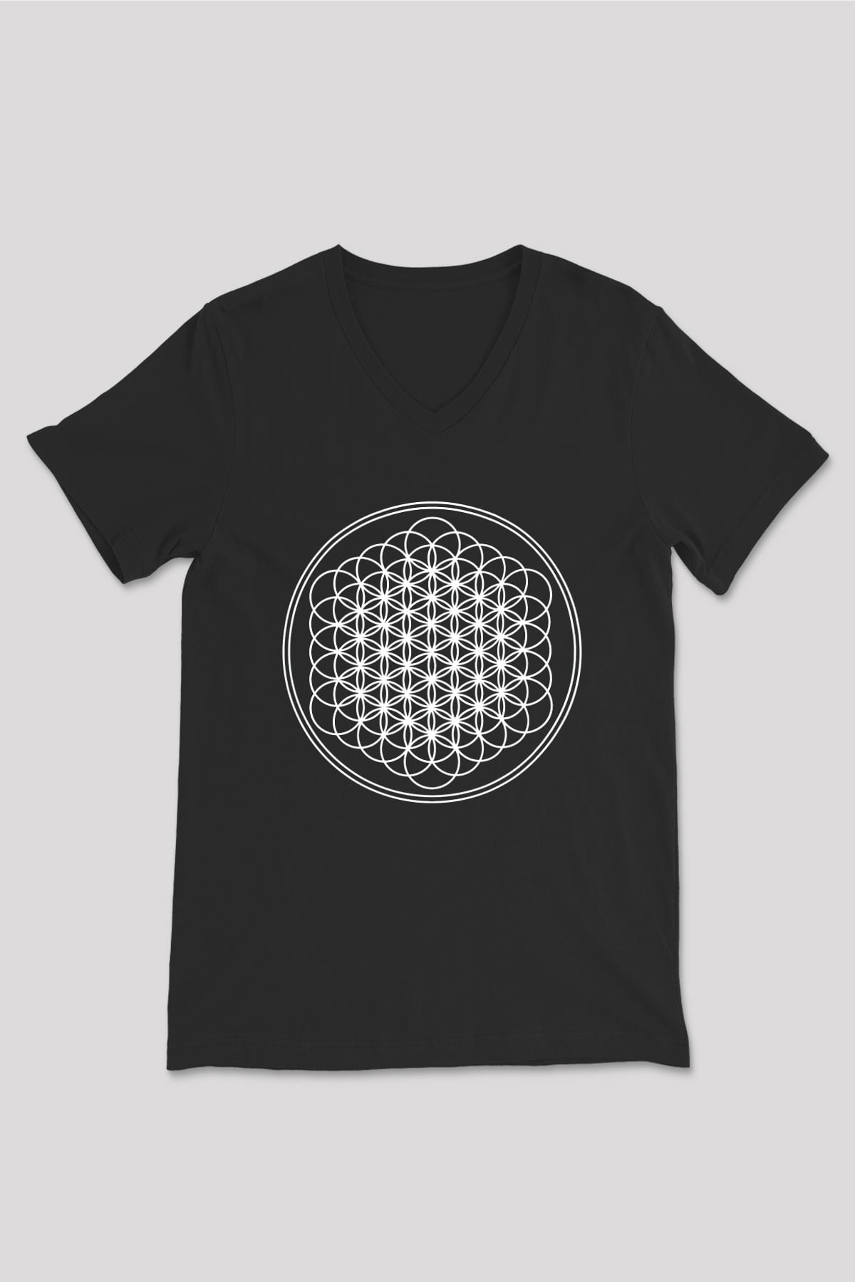 Bring Me the Horizon Siyah Unisex V Yaka Tişört T-Shirt