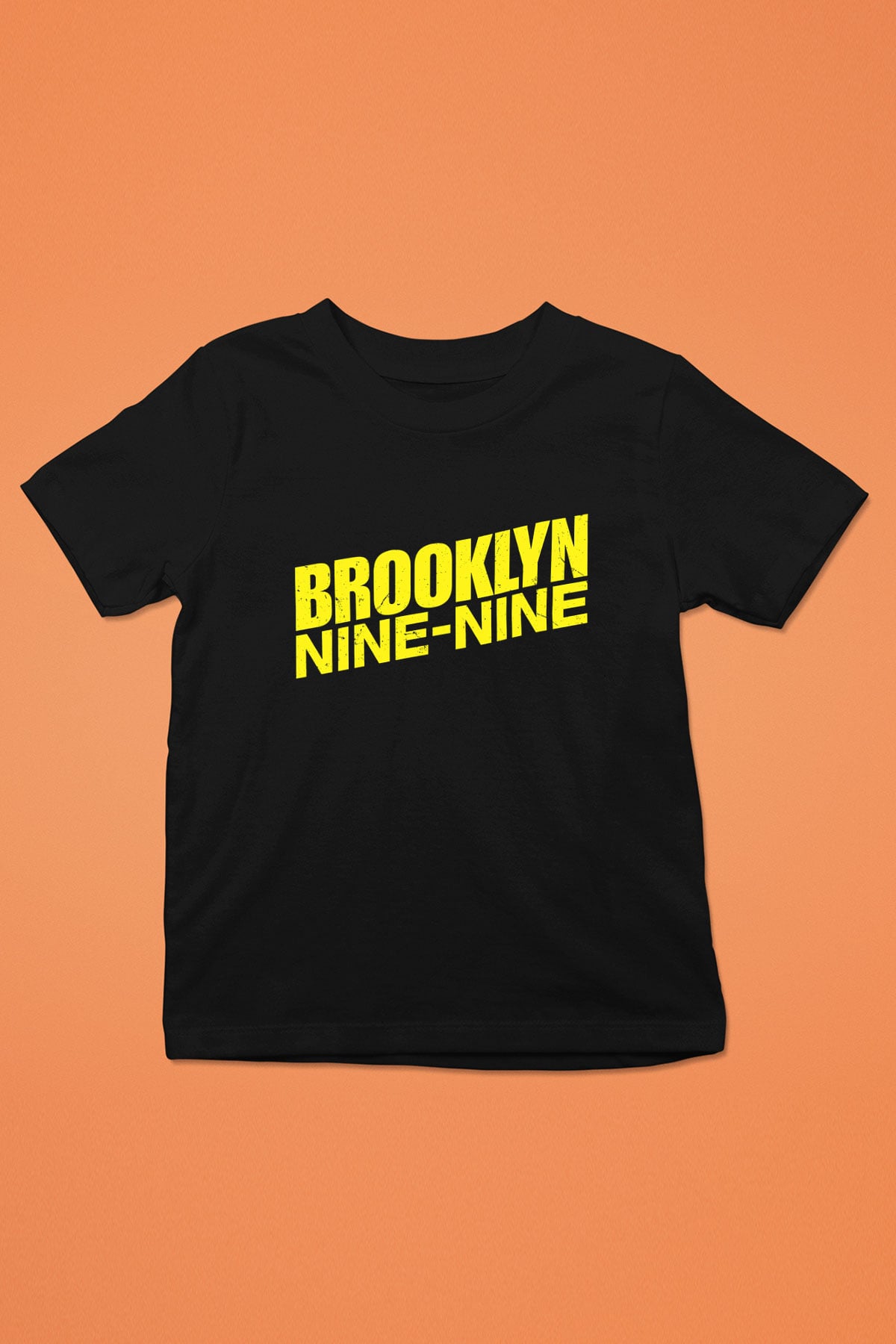 Brooklyn Nine-Nine Siyah Unisex Çocuk Tişört