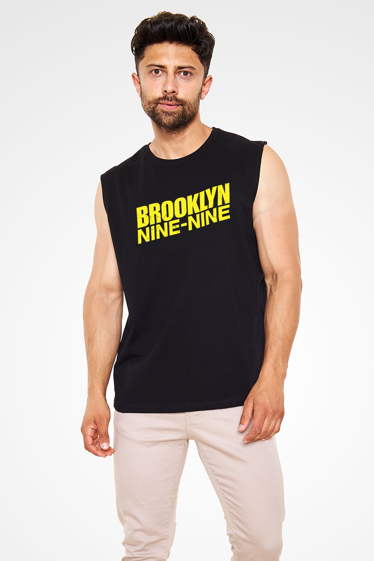 Brooklyn Nine-Nine Siyah Unisex Kolsuz Tişört