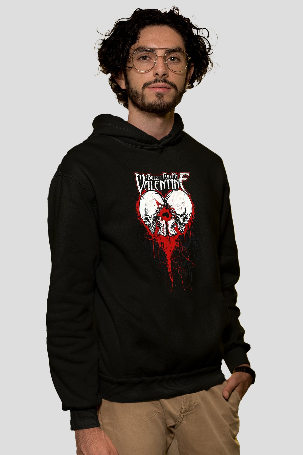 Bullet for My Valentine Siyah Unisex Hoodie