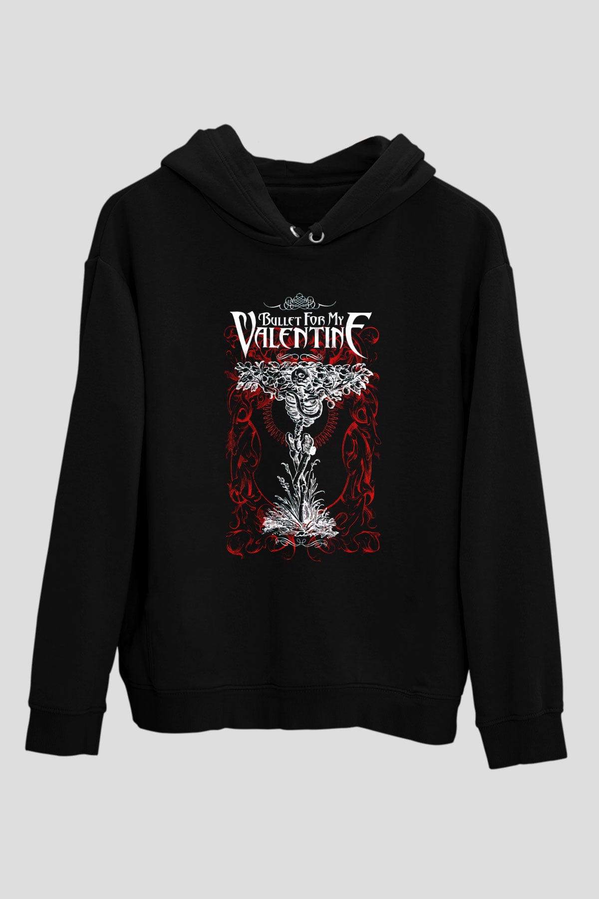 Bullet for My Valentine Siyah Unisex Hoodie