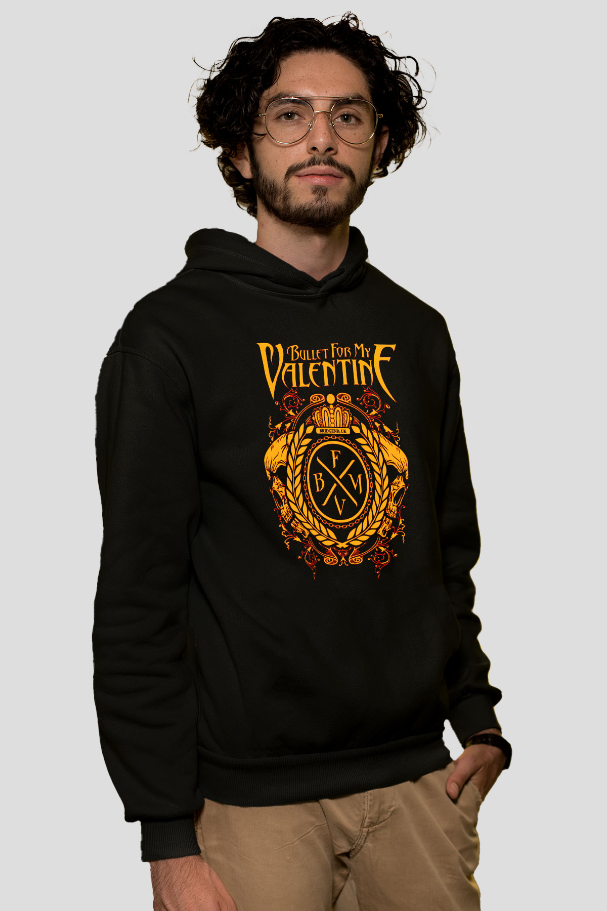Bullet for My Valentine Siyah Unisex Hoodie