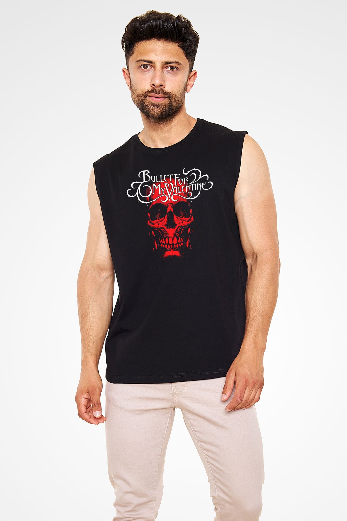 Bullet for My Valentine Siyah Unisex Kolsuz Tişört