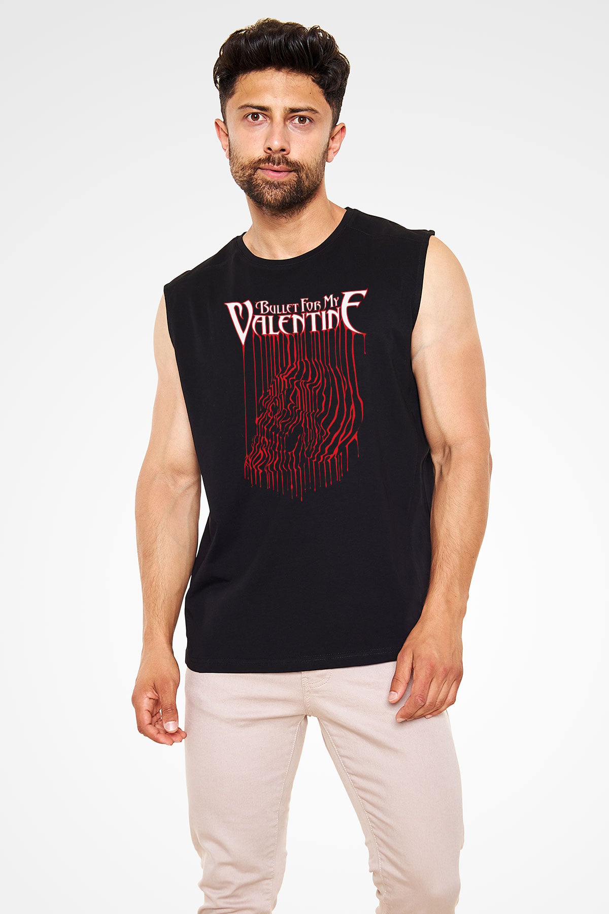 Bullet for My Valentine Siyah Unisex Kolsuz Tişört