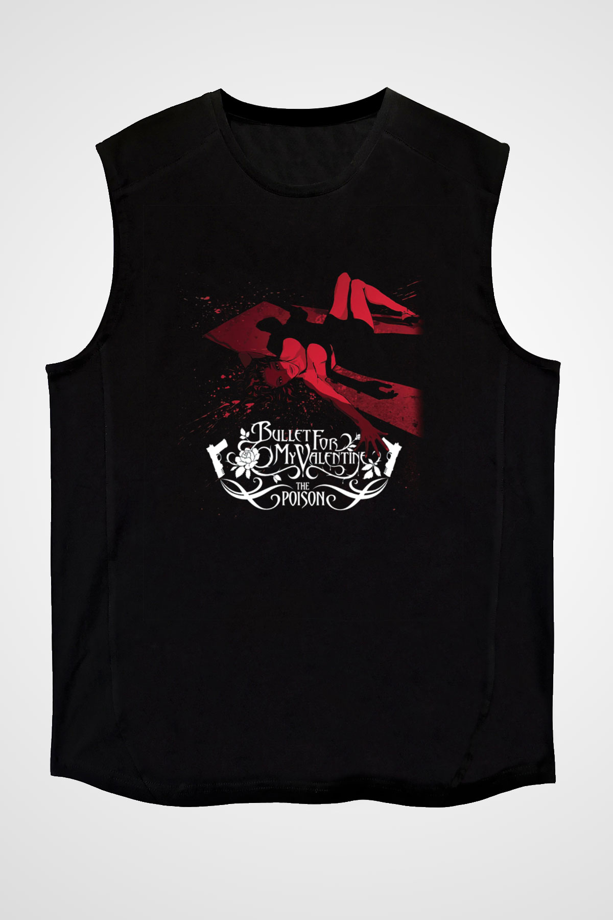 Bullet for My Valentine Siyah Unisex Kolsuz Tişört