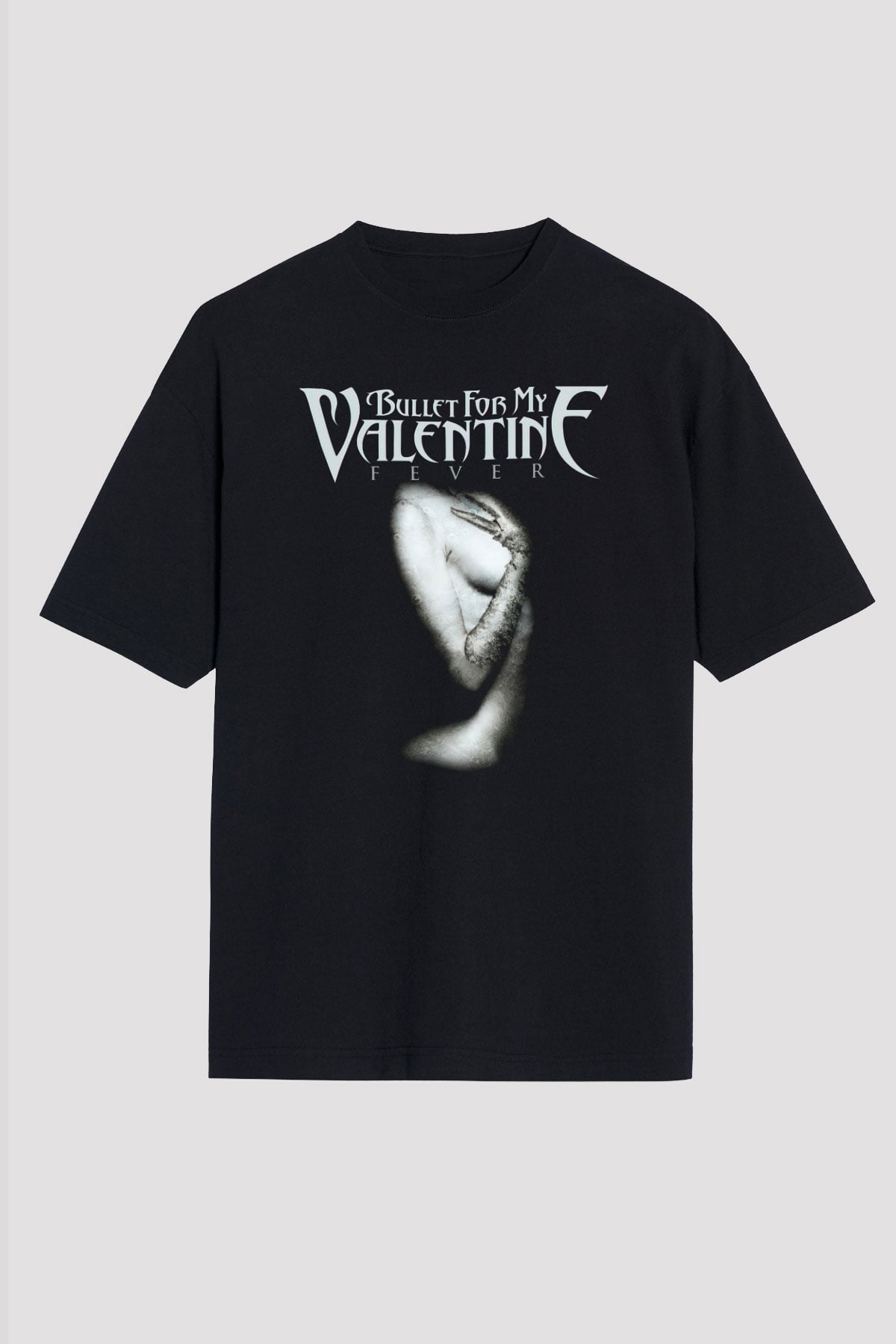 Bullet for My Valentine Siyah Unisex Oversize Tişört T-Shirt