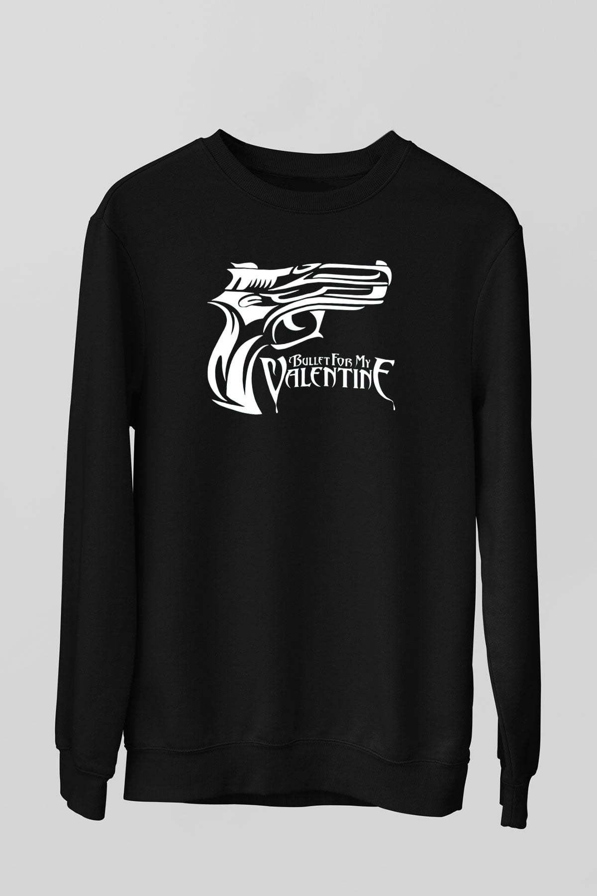 Bullet for My Valentine Siyah Unisex Sweatshirt