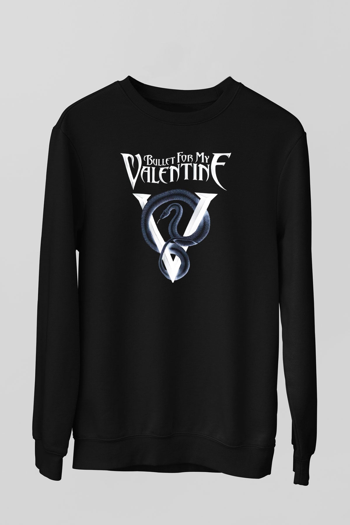 Bullet for My Valentine Siyah Unisex Sweatshirt