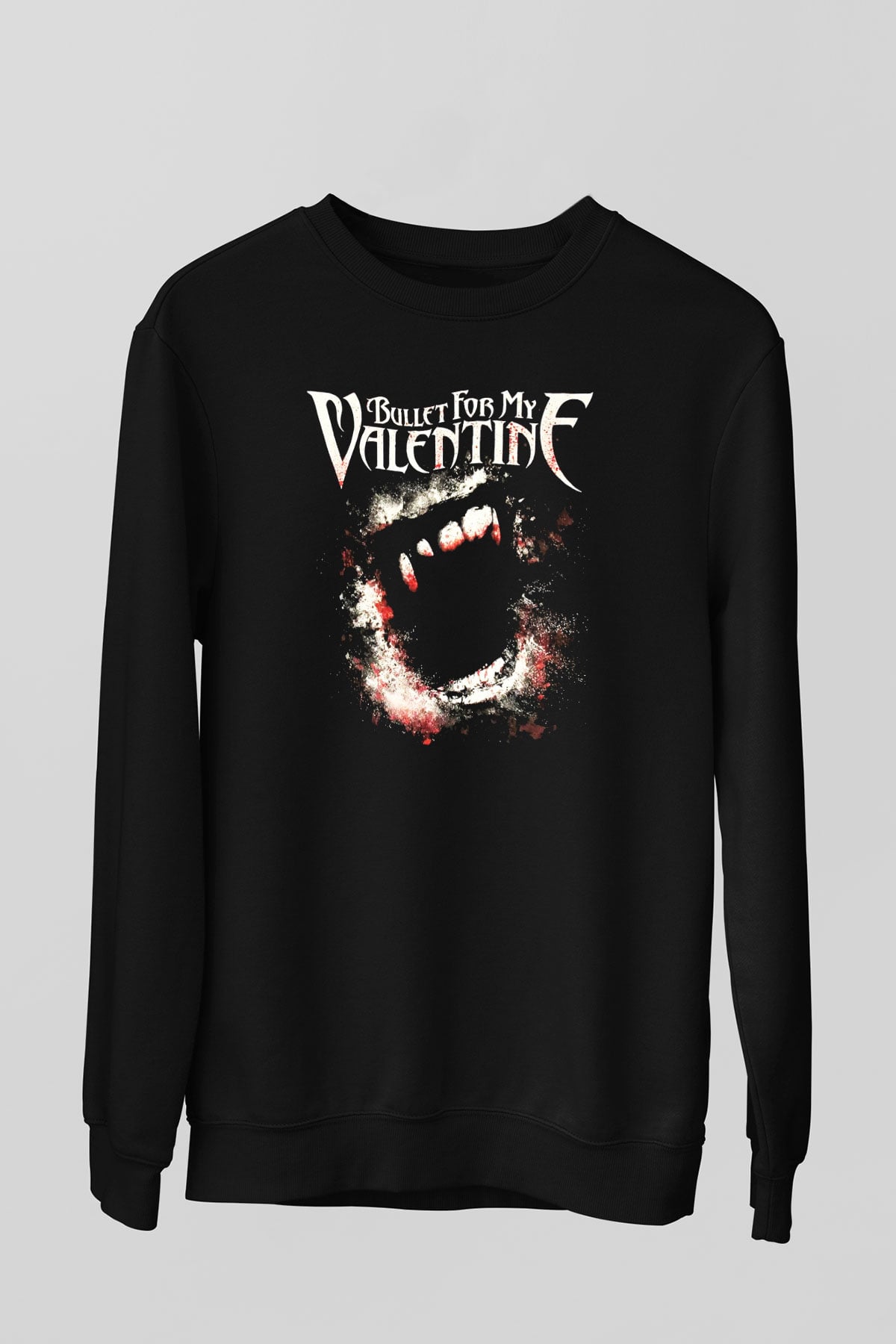Bullet for My Valentine Siyah Unisex Sweatshirt