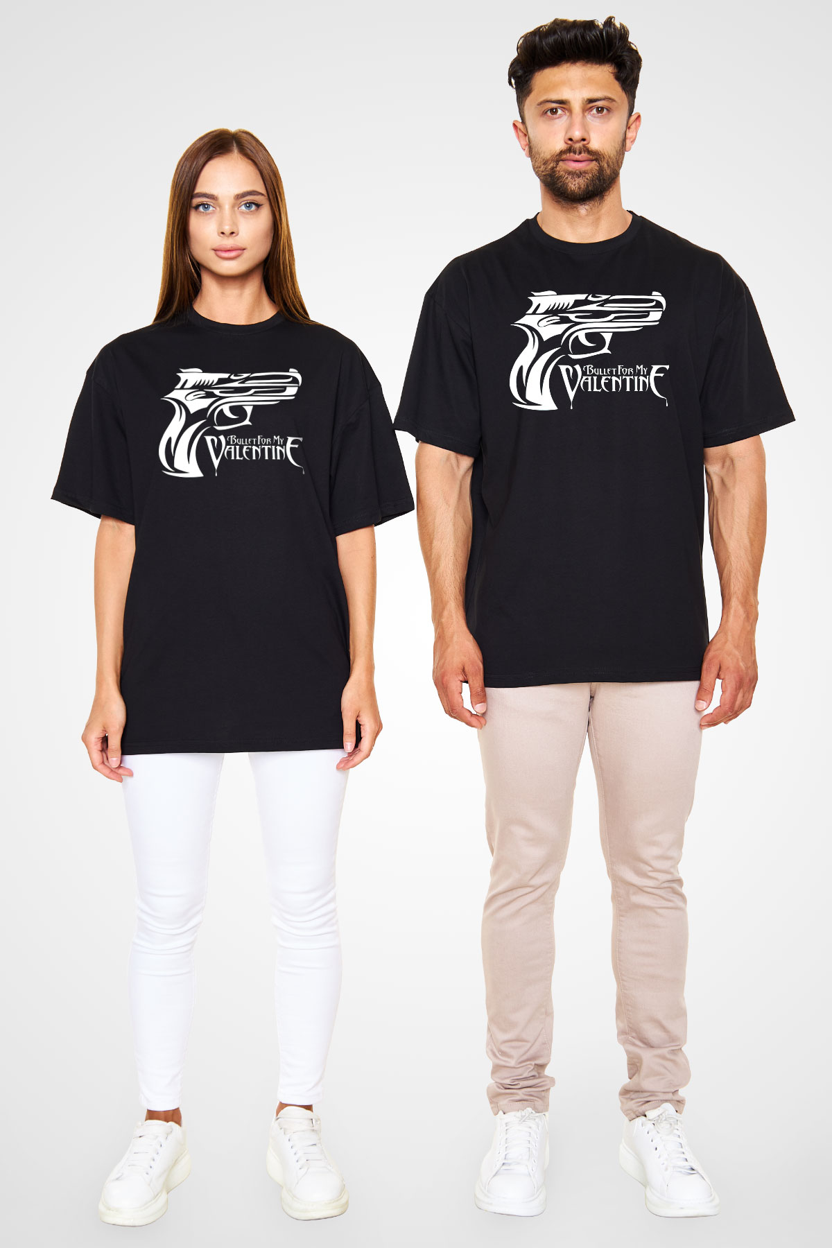 Bullet for My Valentine Siyah Unisex Tişört T-Shirt - TişörtFabrikası
