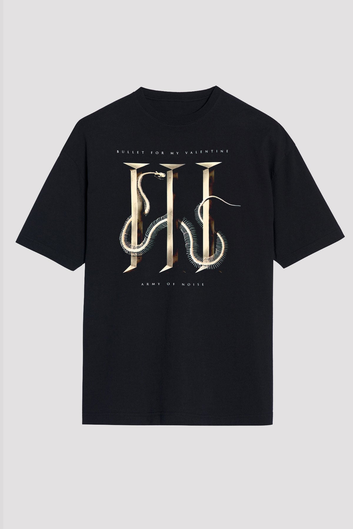 Bullet for My Valentine Siyah Unisex Tişört T-Shirt - TişörtFabrikası