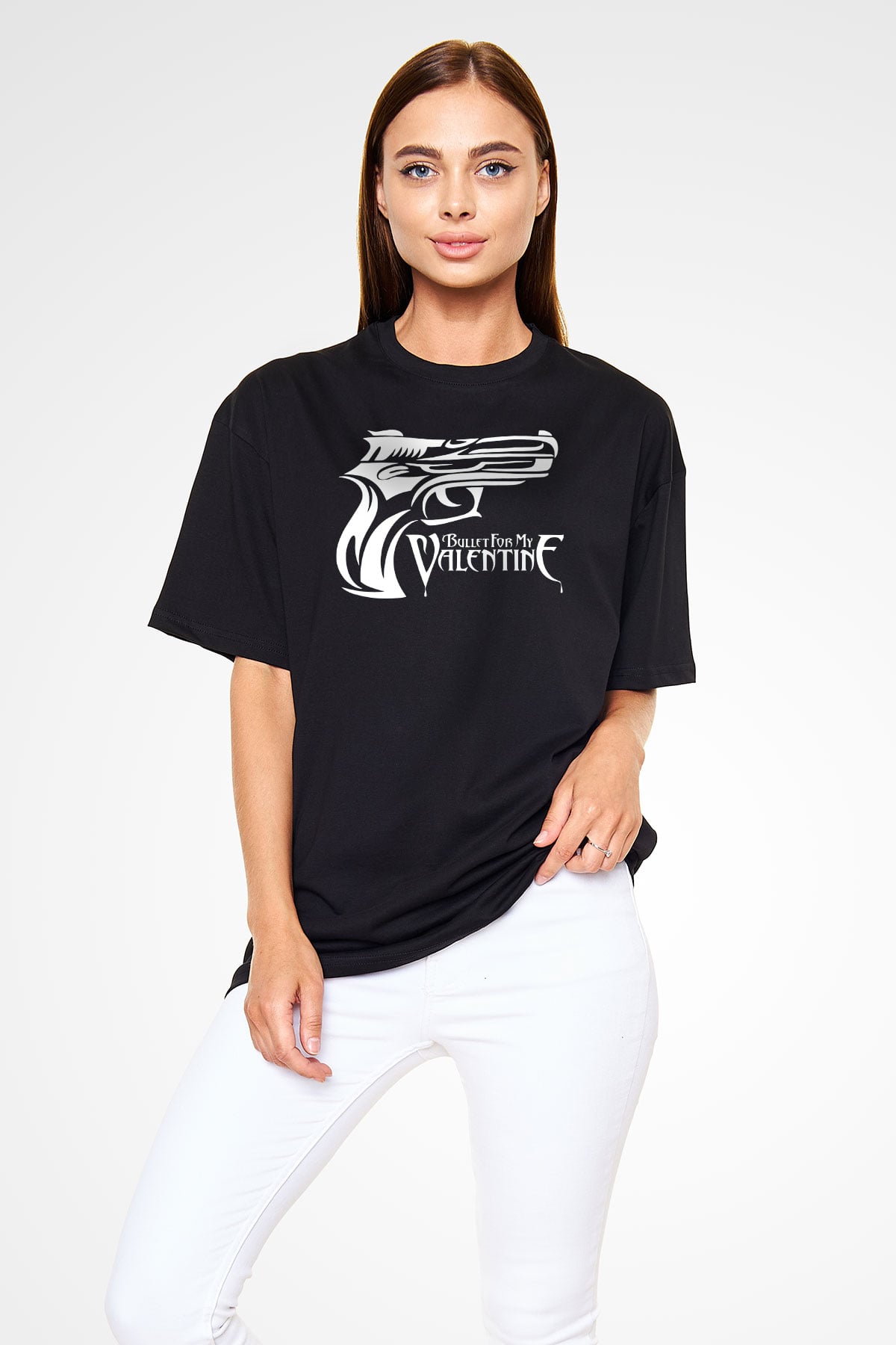 Bullet for My Valentine Siyah Unisex Tişört T-Shirt - TişörtFabrikası