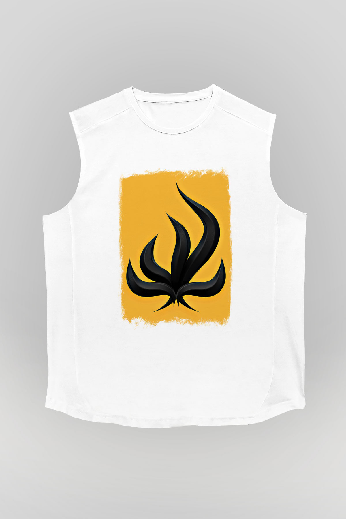 Bury Tomorrow Baskılı Unisex Beyaz Kolsuz Tişört