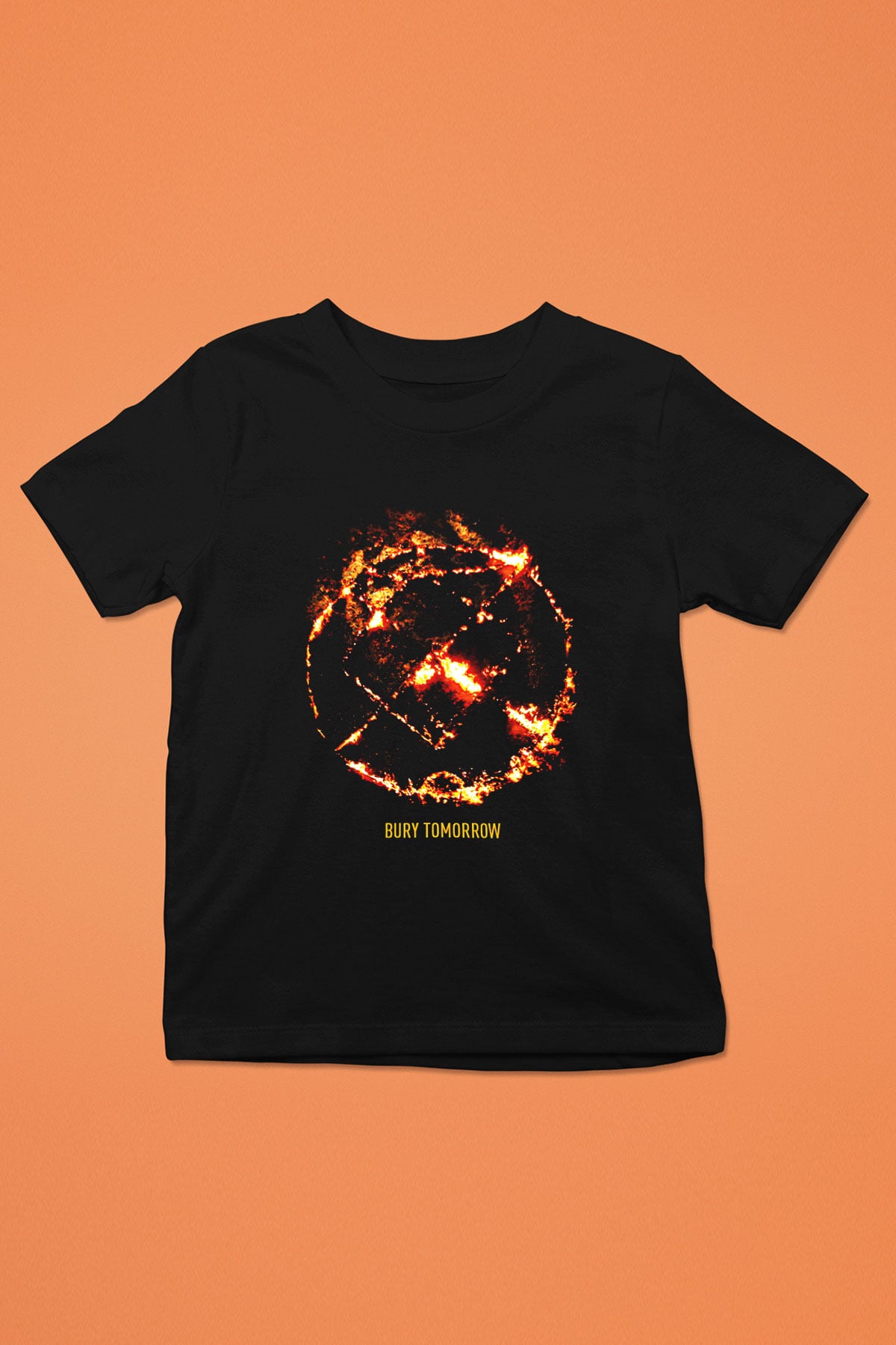 Bury Tomorrow Baskılı Unisex Siyah Çocuk Tişört - Tshirt