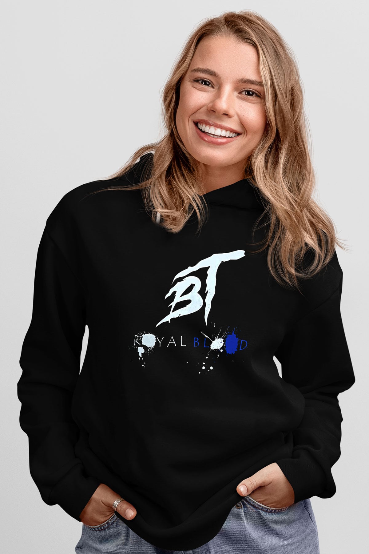 Bury Tomorrow Baskılı Unisex Siyah Kapüşonlu Sweatshirt