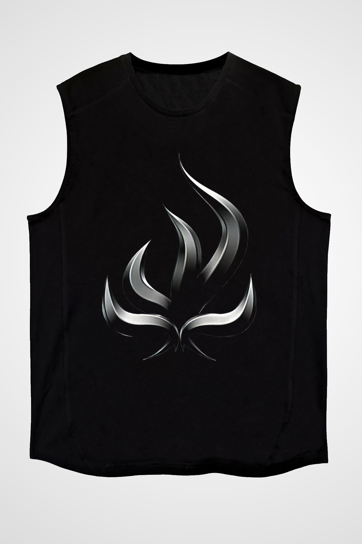 Bury Tomorrow Baskılı Unisex Siyah Kolsuz Tişört - Tshirt
