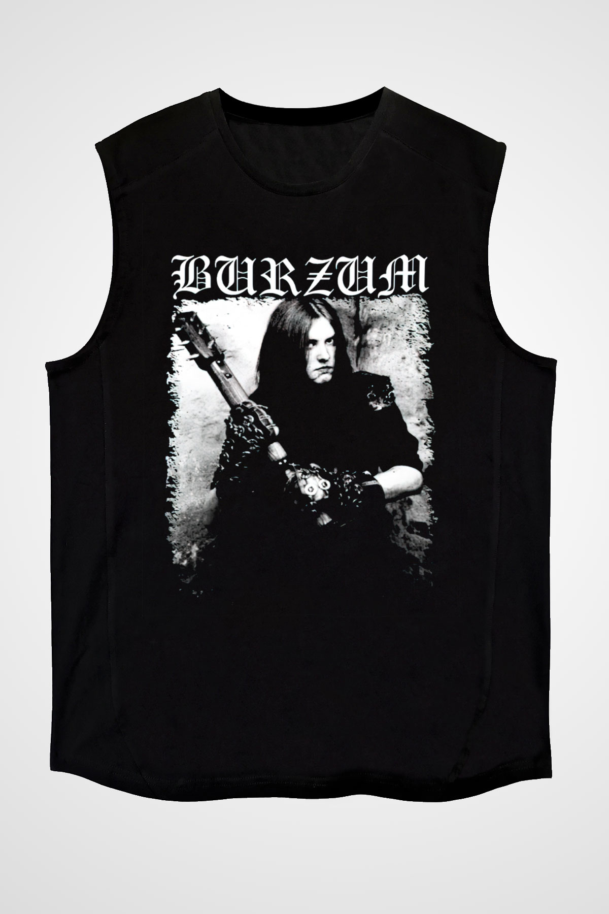 Burzum Siyah Unisex Kolsuz Tişört