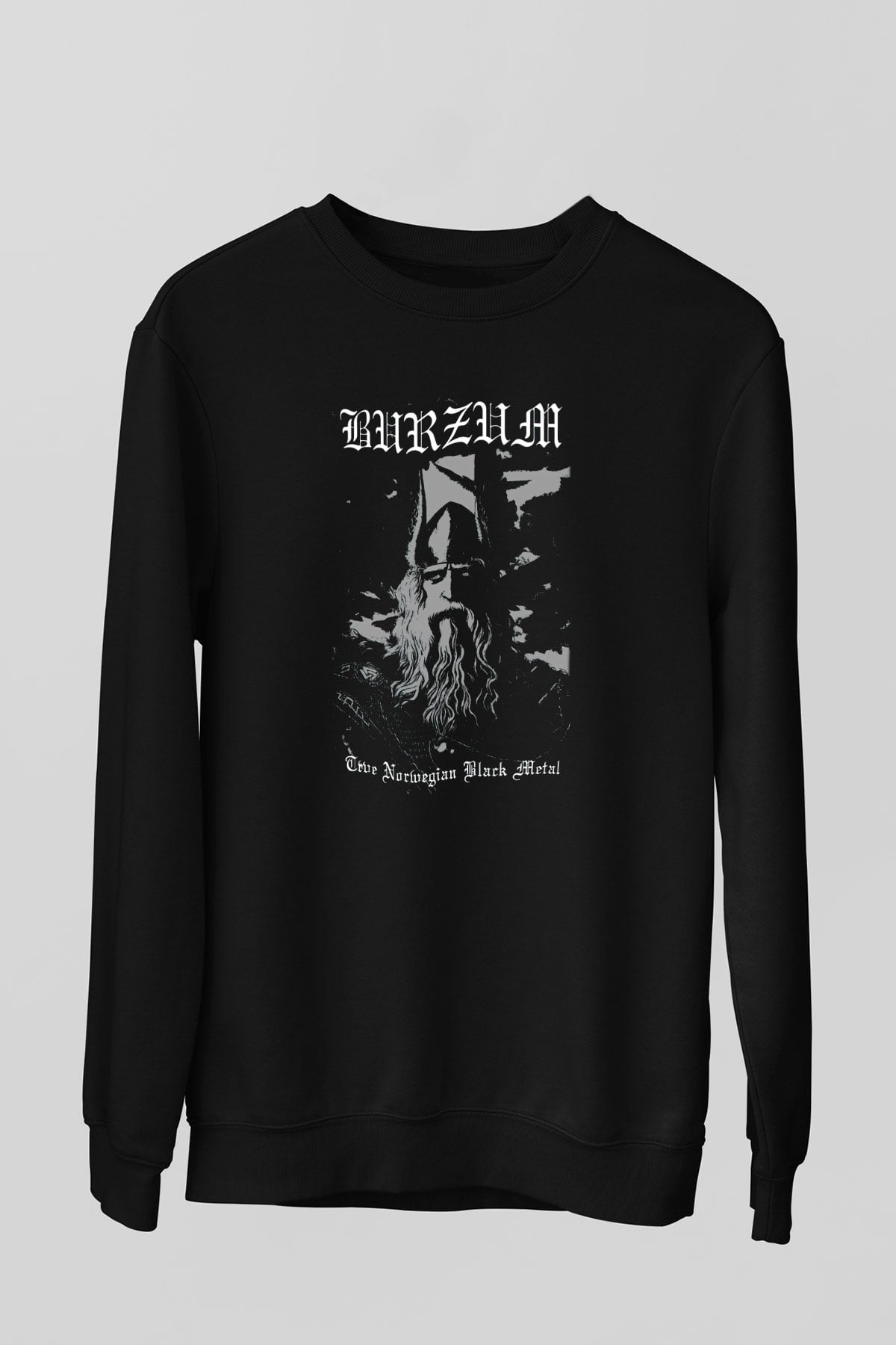 Burzum Siyah Unisex Sweatshirt