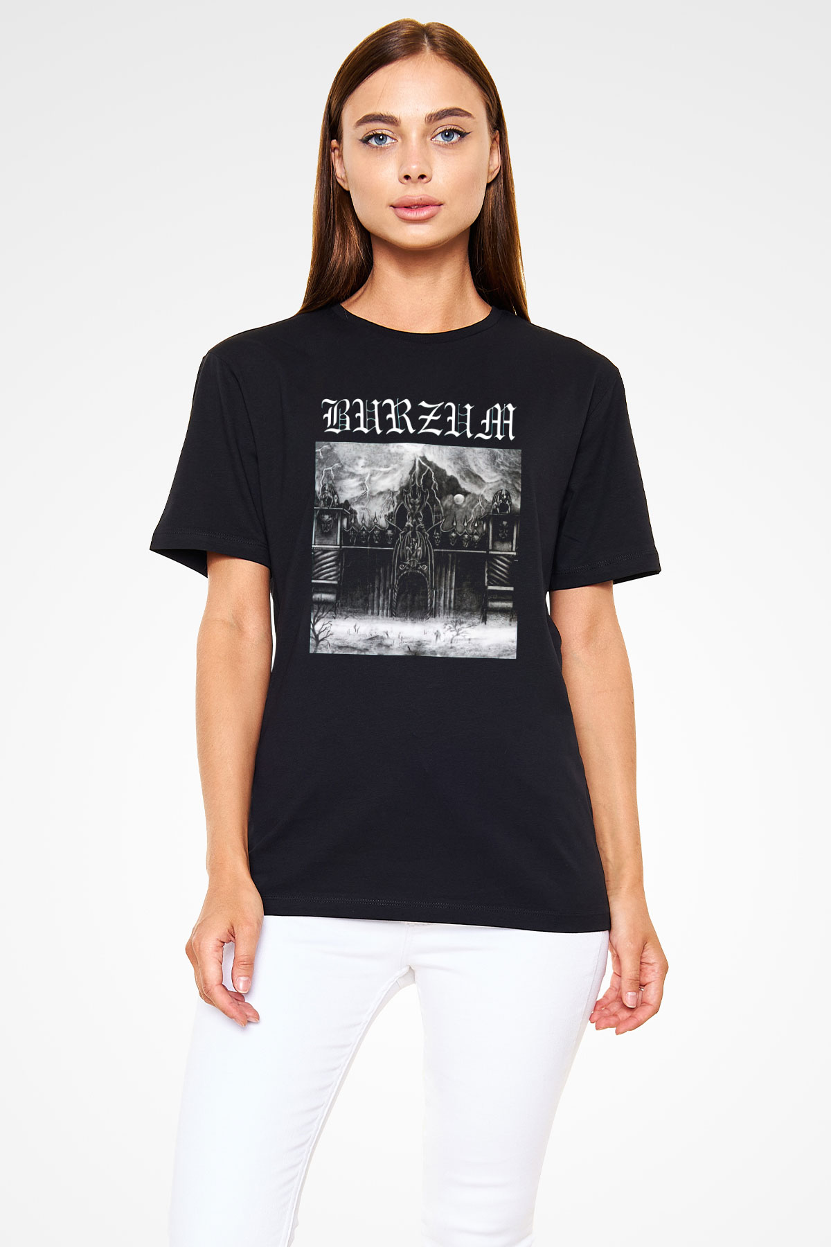 Burzum Siyah Unisex Tişört T-Shirt - TişörtFabrikası